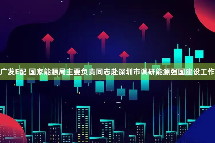 广发E配 国家能源局主要负责同志赴深圳市调研能源强国建设工作